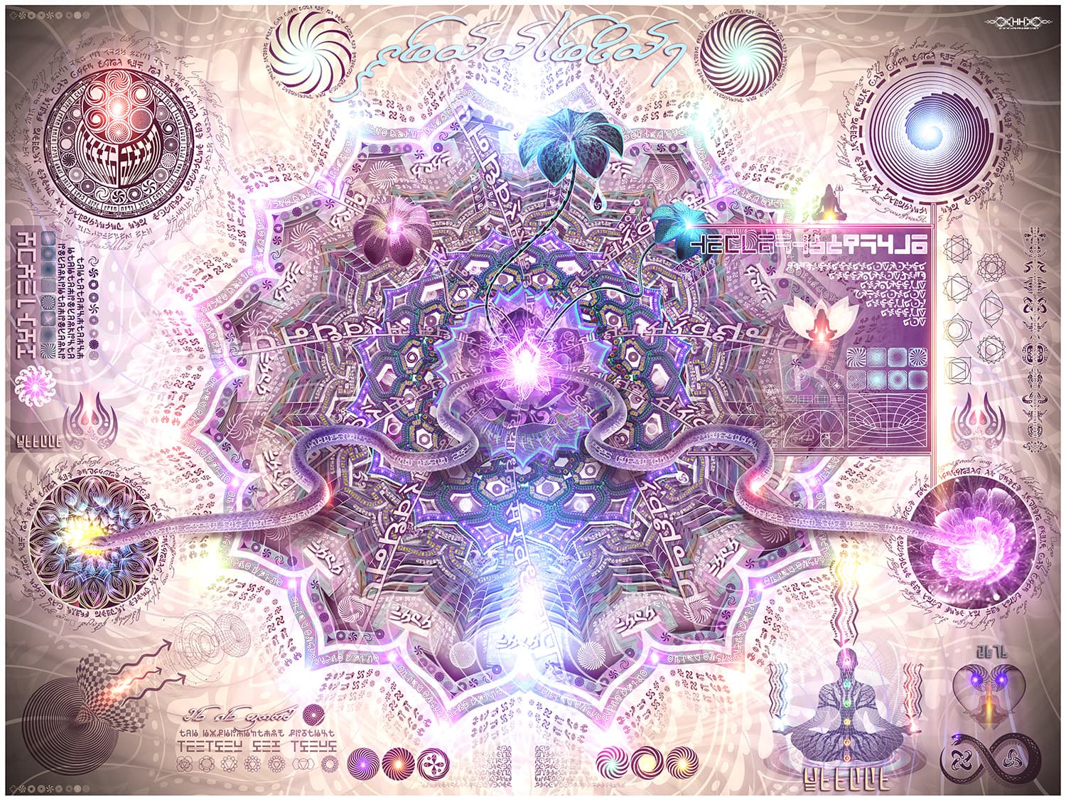 Bio-Energetic Vortexes No.7 — Spirit (Sahasrara Chakra)