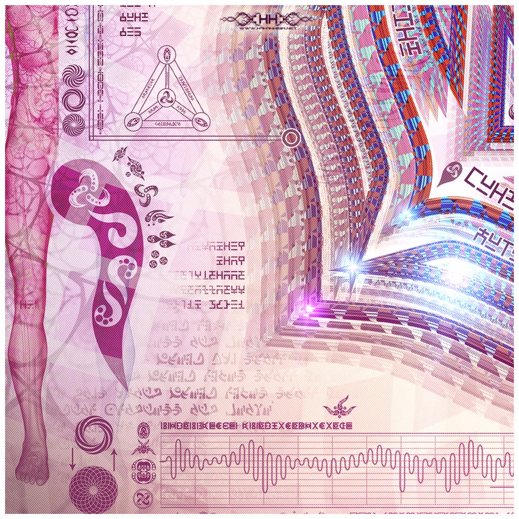 Bio-Energetic Vortexes No.1 — Root (Muladhara Chakra) detail 4