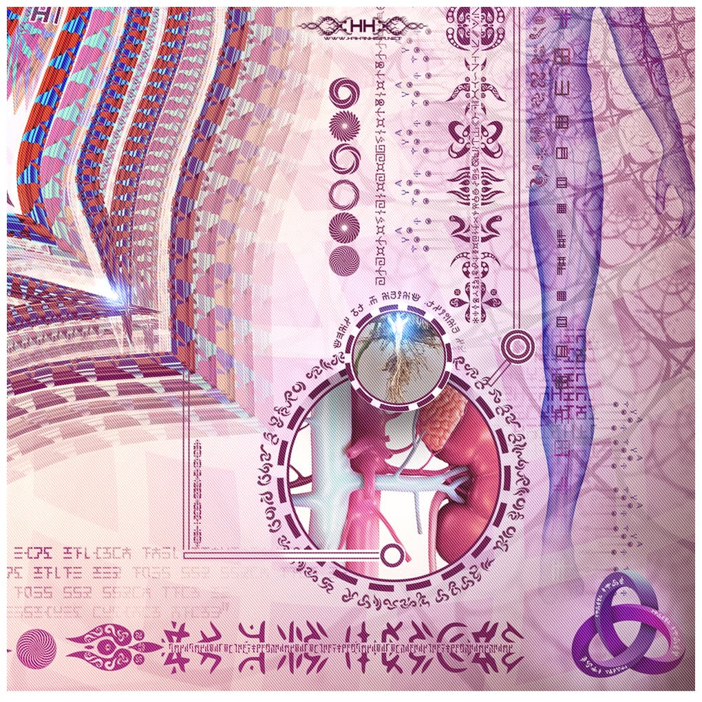 Bio-Energetic Vortexes No.1 — Root (Muladhara Chakra) detail 5