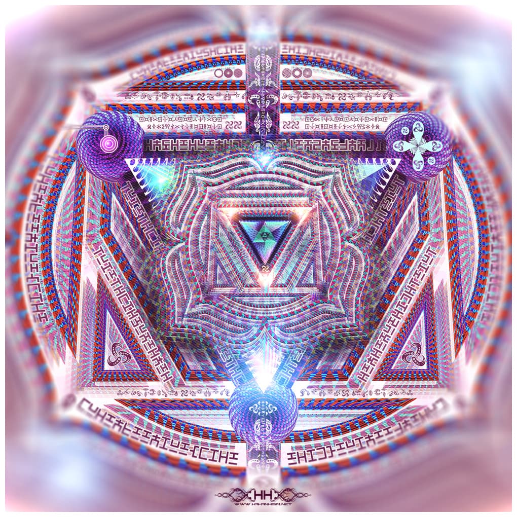 Bio-Energetic Vortexes No.1 — Root (Muladhara Chakra) detail 7