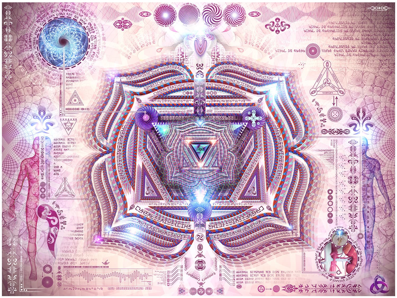 Bio-Energetic Vortexes No.1 — Root (Muladhara Chakra)