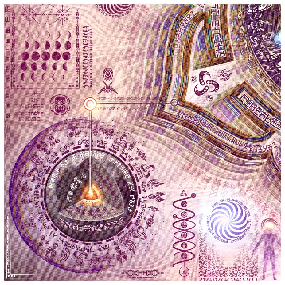 Bio-Energetic Vortexes No.2 — Flow (Sacral Chakra) detail 2