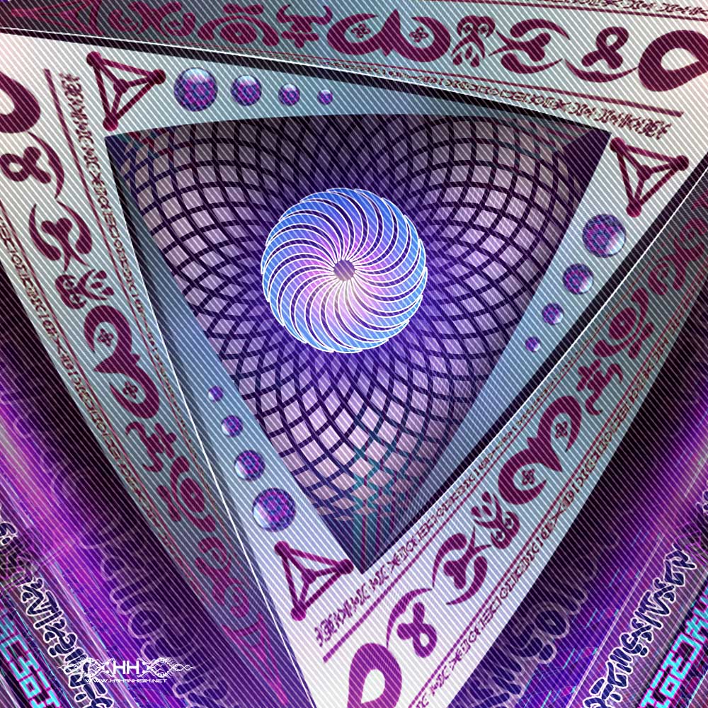 Bio-Energetic Vortexes No.6 — Insight (Ajna Chakra) detail 1