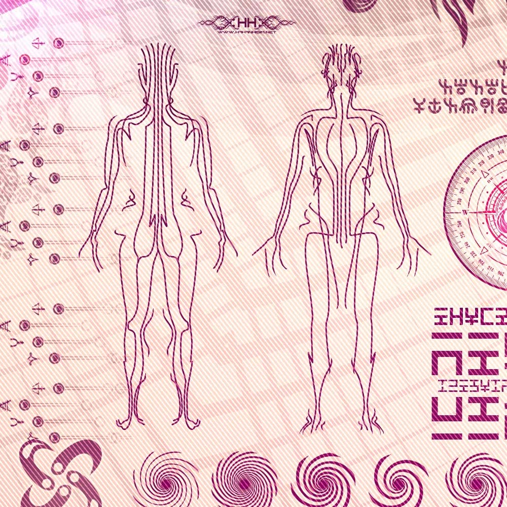 Bio-Energetic Vortexes No.6 — Insight (Ajna Chakra) detail 2