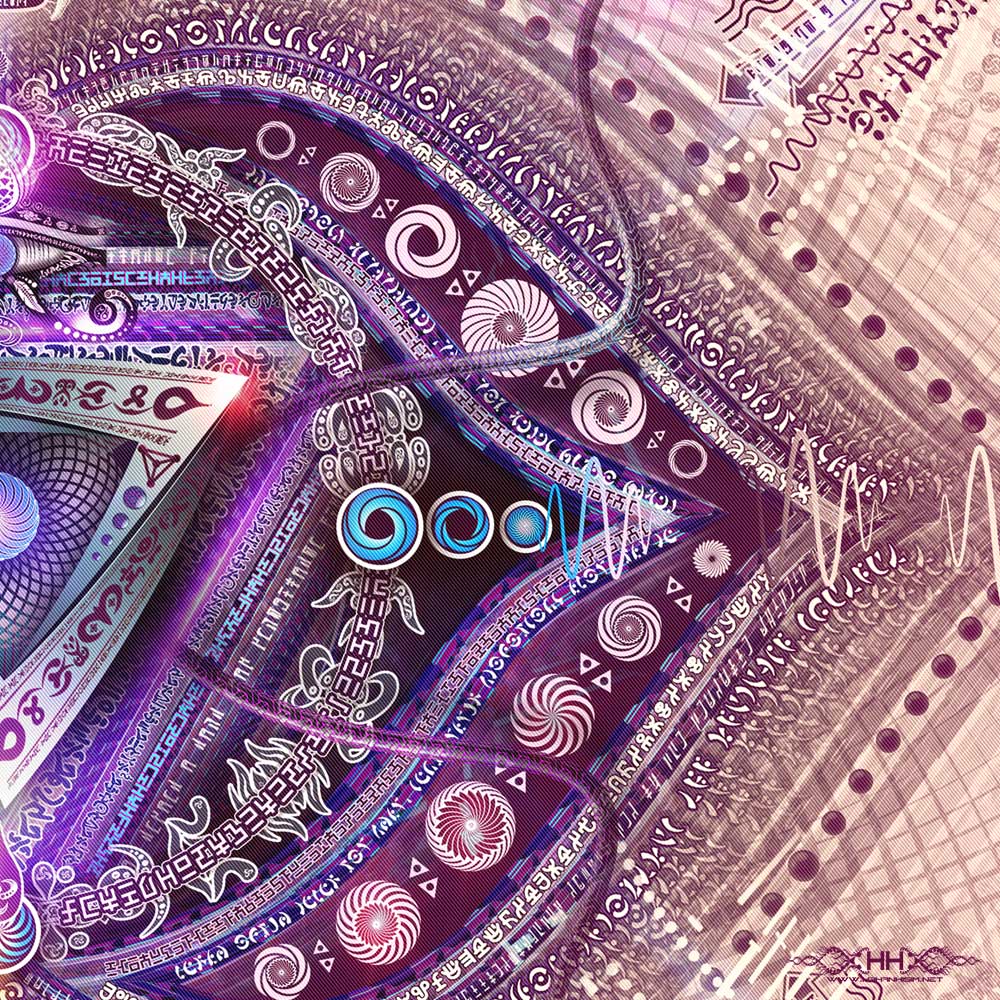 Bio-Energetic Vortexes No.6 — Insight (Ajna Chakra) detail 17