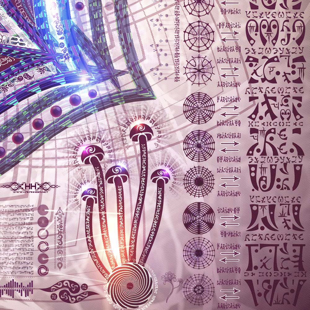 Bio-Energetic Vortexes No.5 — Truth (Vishuddha Chakra) detail 4