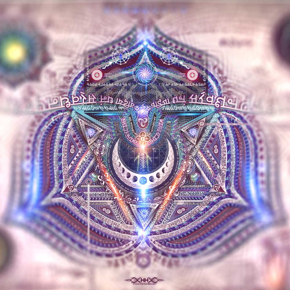 Bio-Energetic Vortexes No.5 — Truth (Vishuddha Chakra) detail 14