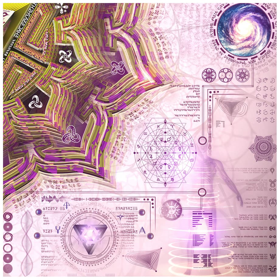 Bio-Energetic Vortexes No.3 — Power (Manipura Chakra) detail 2