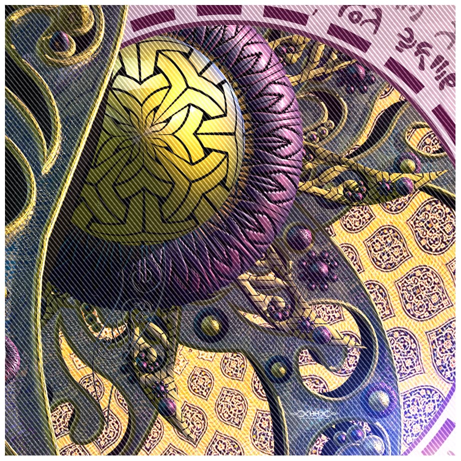 Bio-Energetic Vortexes No.3 — Power (Manipura Chakra) detail 6