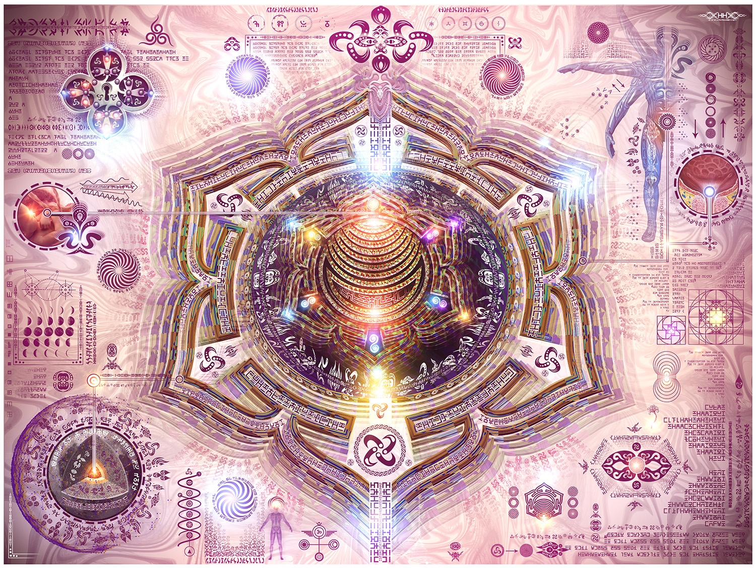 Bio-Energetic Vortexes No.2 — Flow (Sacral Chakra)