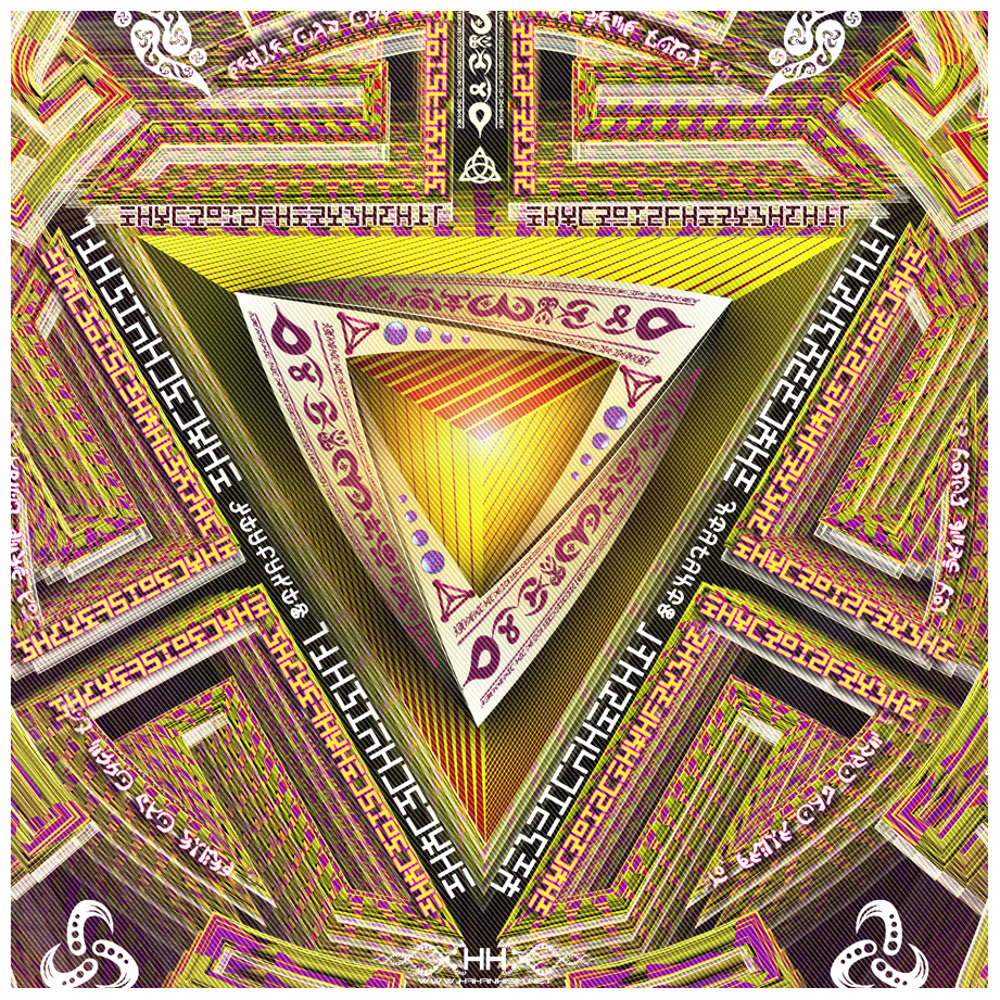 Bio-Energetic Vortexes No.3 — Power (Manipura Chakra) detail 8