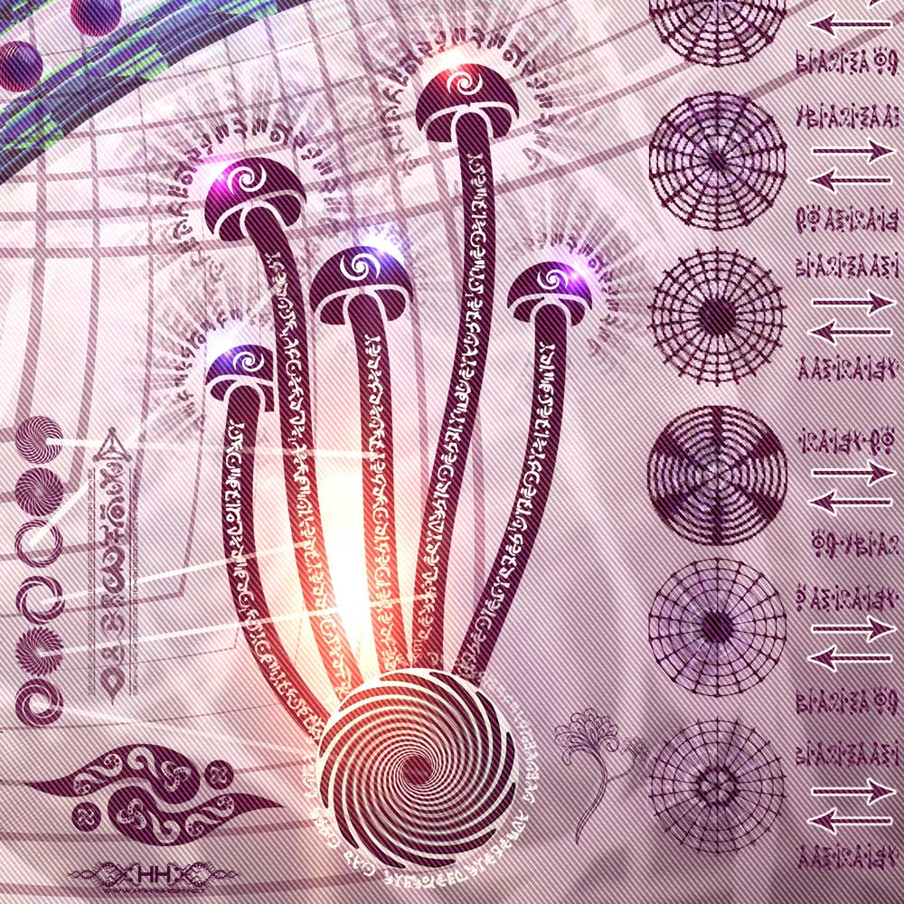 Bio-Energetic Vortexes No.5 — Truth (Vishuddha Chakra) detail 16