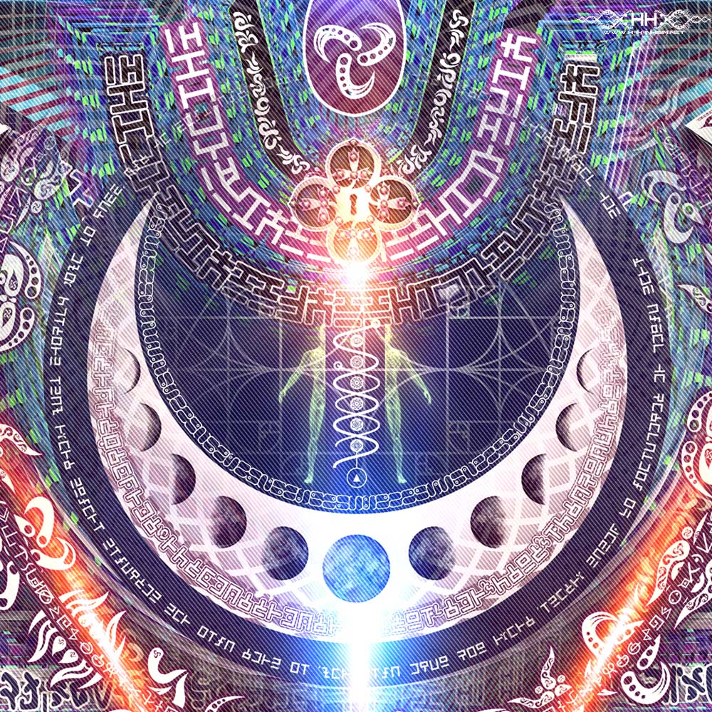 Bio-Energetic Vortexes No.5 — Truth (Vishuddha Chakra) detail 21